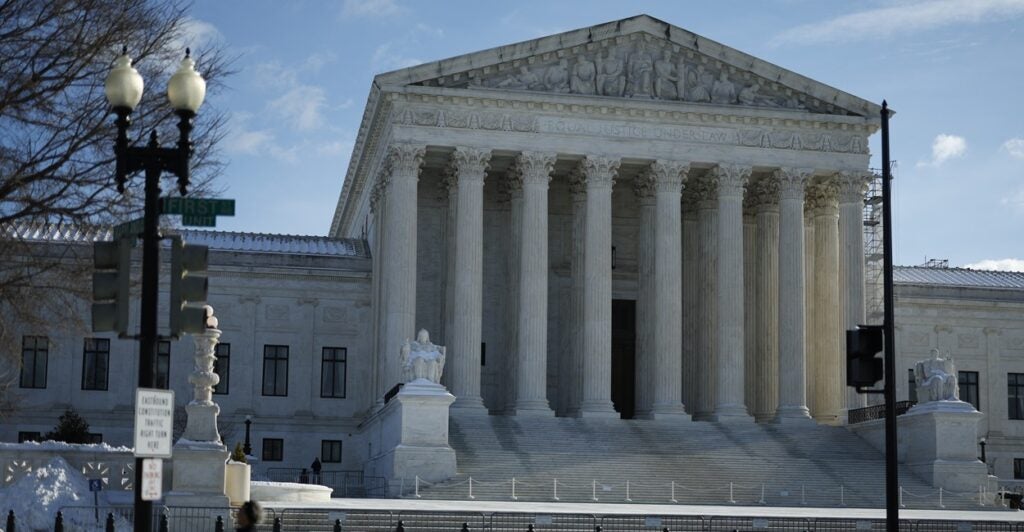 The U.S. Supreme Court building in Washington, D.C.