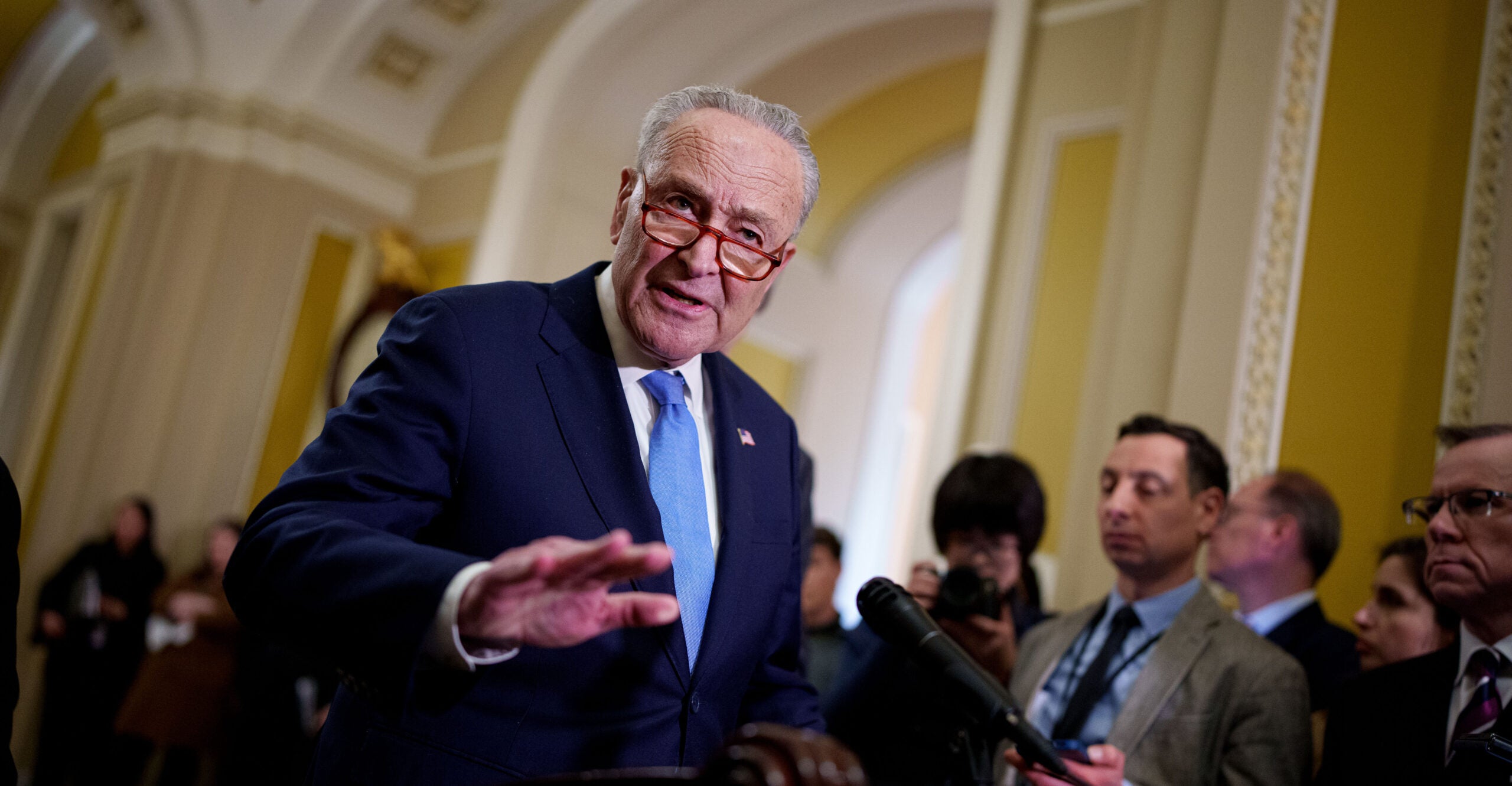 NextImg:Senate GOP Blocks Dem Effort to Make Immigration Enforcement Package About Anything Other Than Border Security