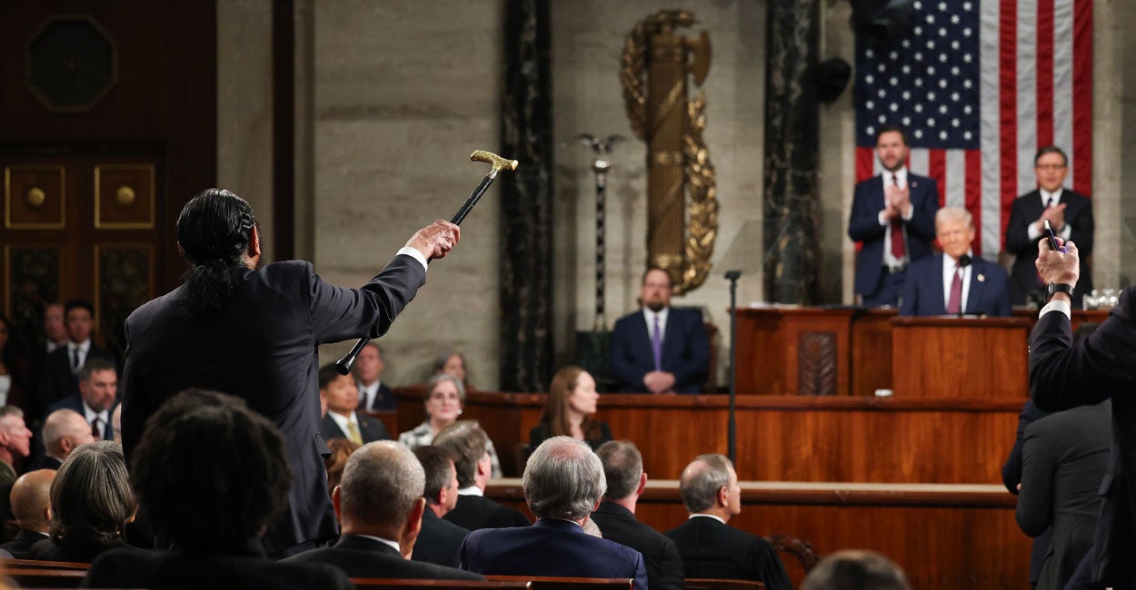 ‘He Was Belligerent’: House Speaker Explains Why He Booted Democrat From Trump’s Speech