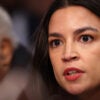 Rep. Alexandria Ocasio-Cortez, D-N.Y., speaks during a hearing on Capitol Hill on March 5.