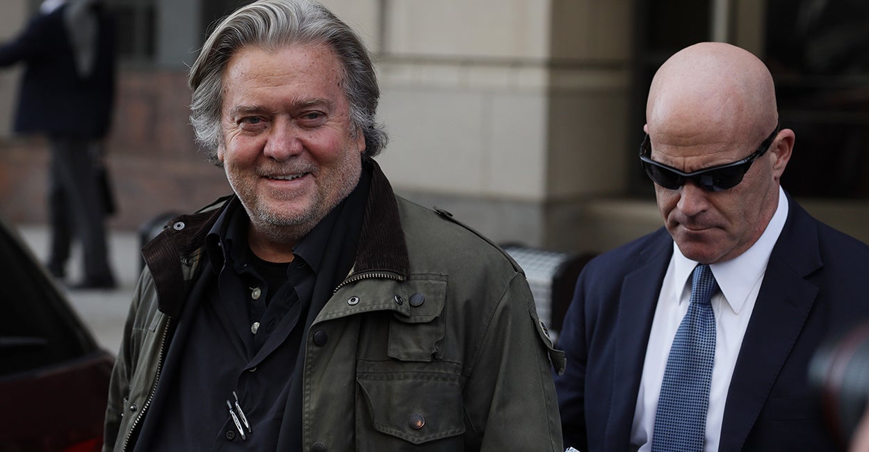 Steve Bannon, Partner Indicted on Charges They Defrauded Border Wall Donors