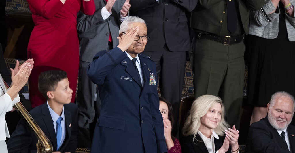 Tuskegee Airman Charles McGee