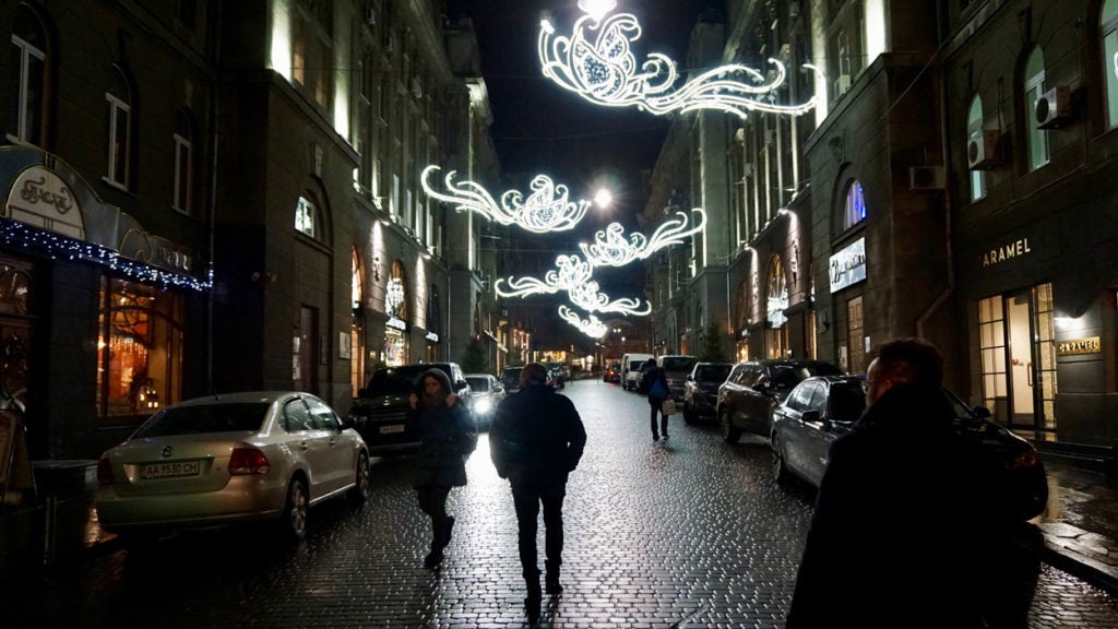 In Ukraine It’s Beginning to Look Like Christmas, and Less