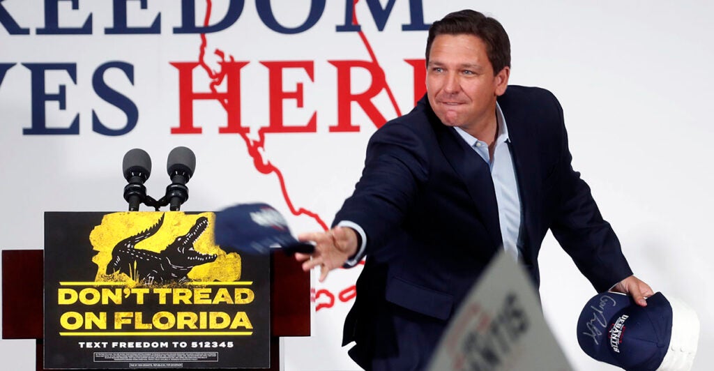 Ron DeSantis Don't Tread on Florida ball cap