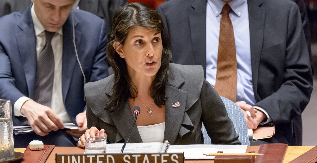 ‘Politics Is Driving the Day’: Nikki Haley Slams Latest UN Resolution ...