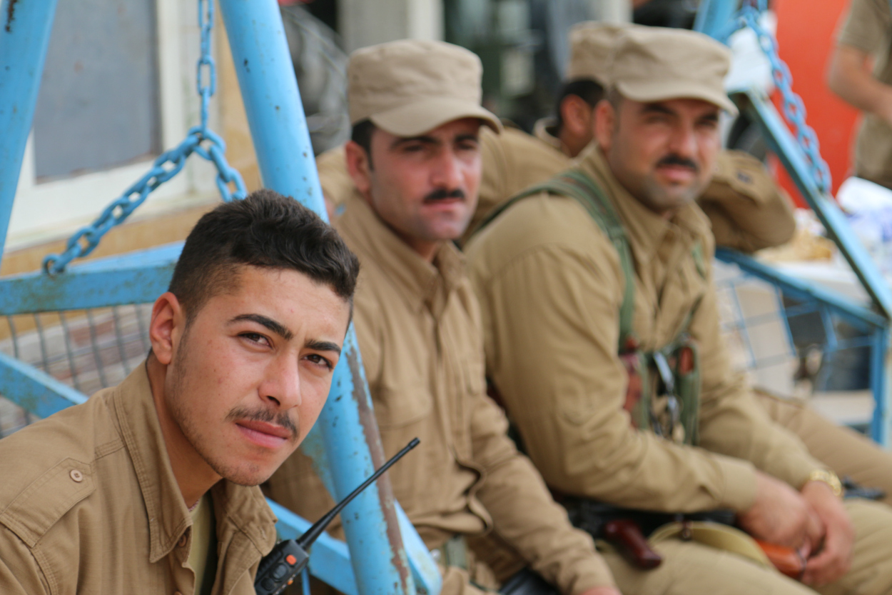 Roughly 7,000 peshmerga soldiers took part in liberating the Sinjar region, with about 1,500 dedicated to taking the town itself.