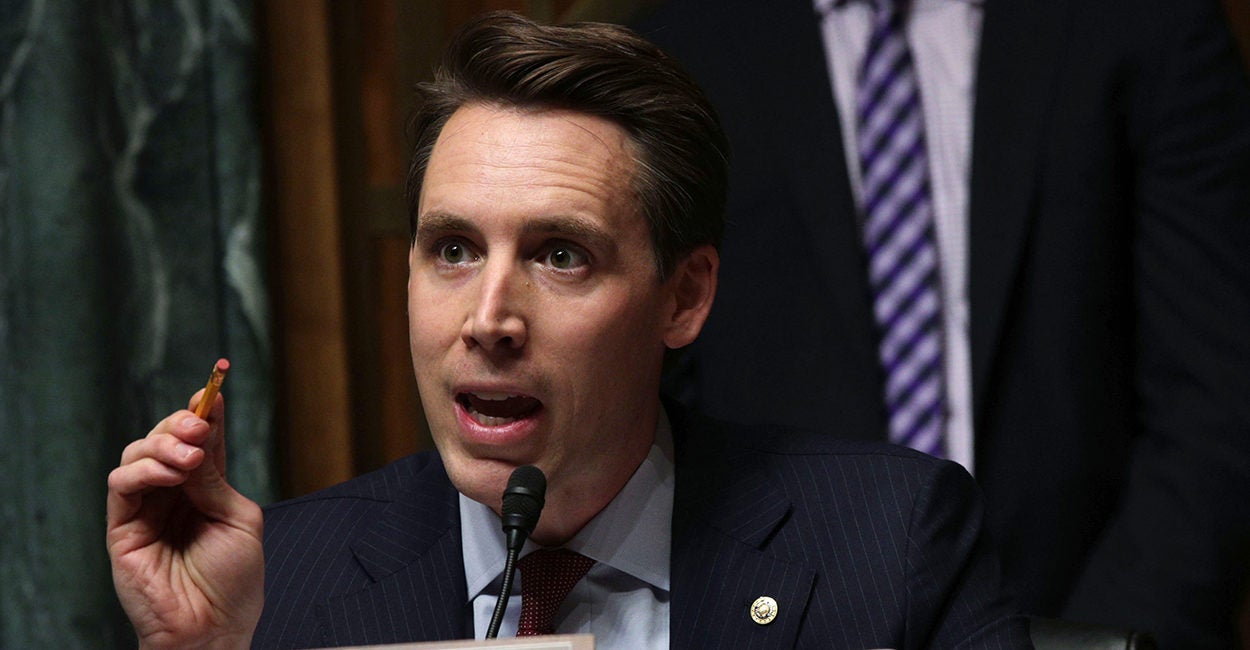 Sen. Hawley Tears Congress Apart for ‘Refusal’ to Address Immigration ...