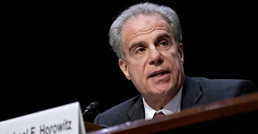 Michael Horowitz testifies on IG report on FBI and FISA