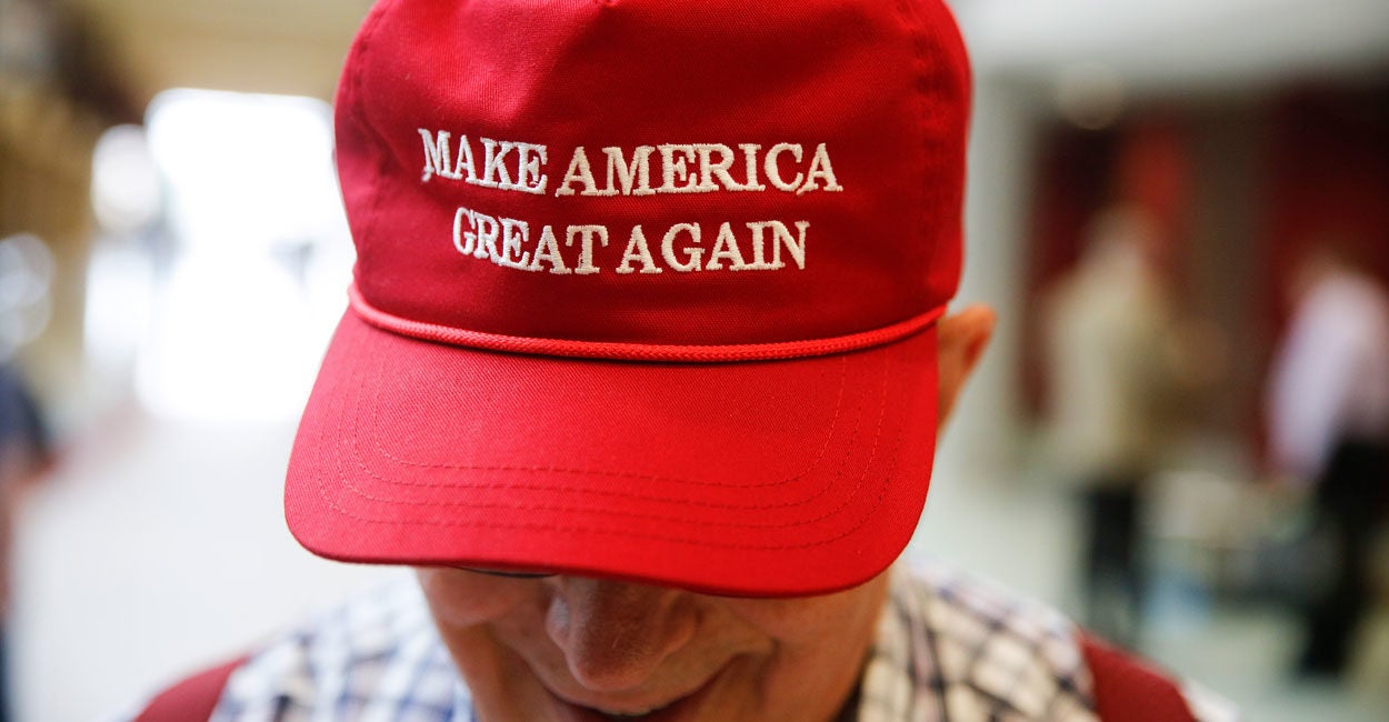 MAGA Hats Aren't The Problem At Polls. Government Banning Speech Is.