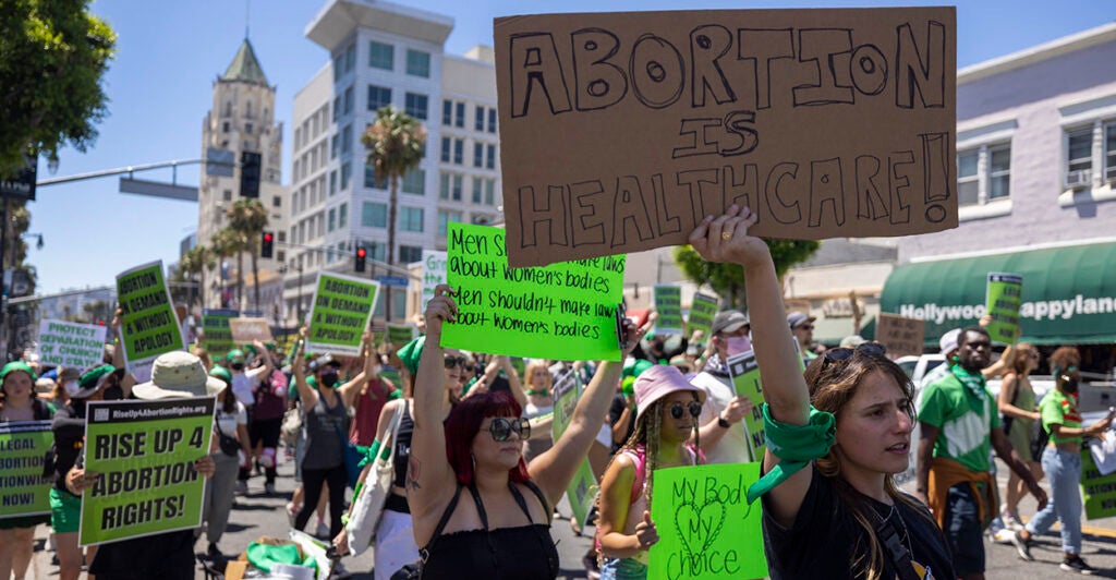 Rallies Protesting The Supreme Court Abortion Opinion Continue In L.A. Area