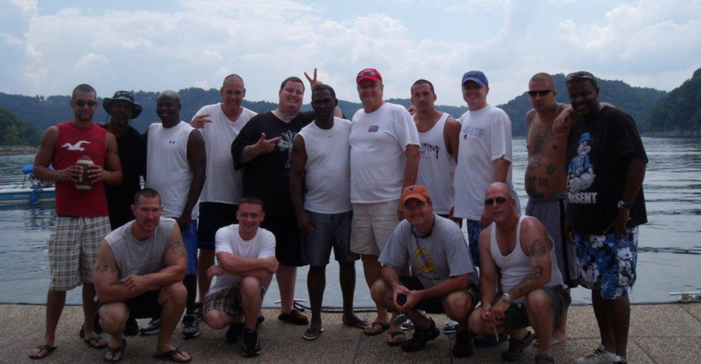 A group of Men of Valor program participants. (Photo: Curt Campbell/Men of Valor)