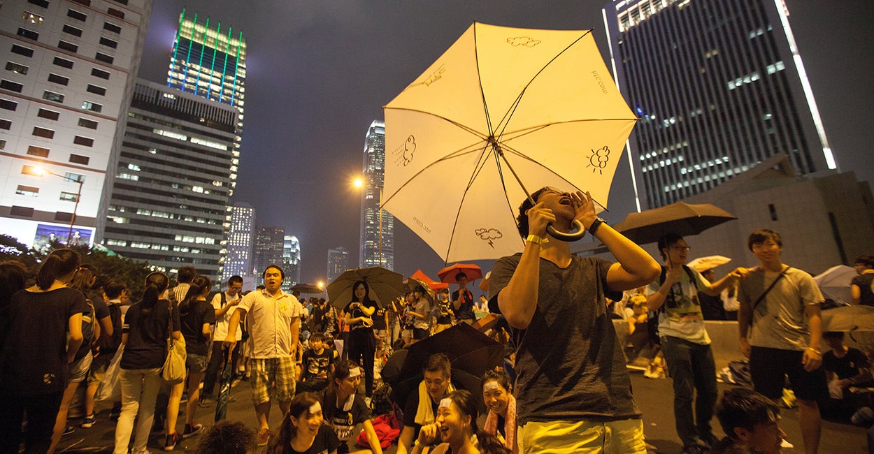 China Restricting News of Hong Kong Protests