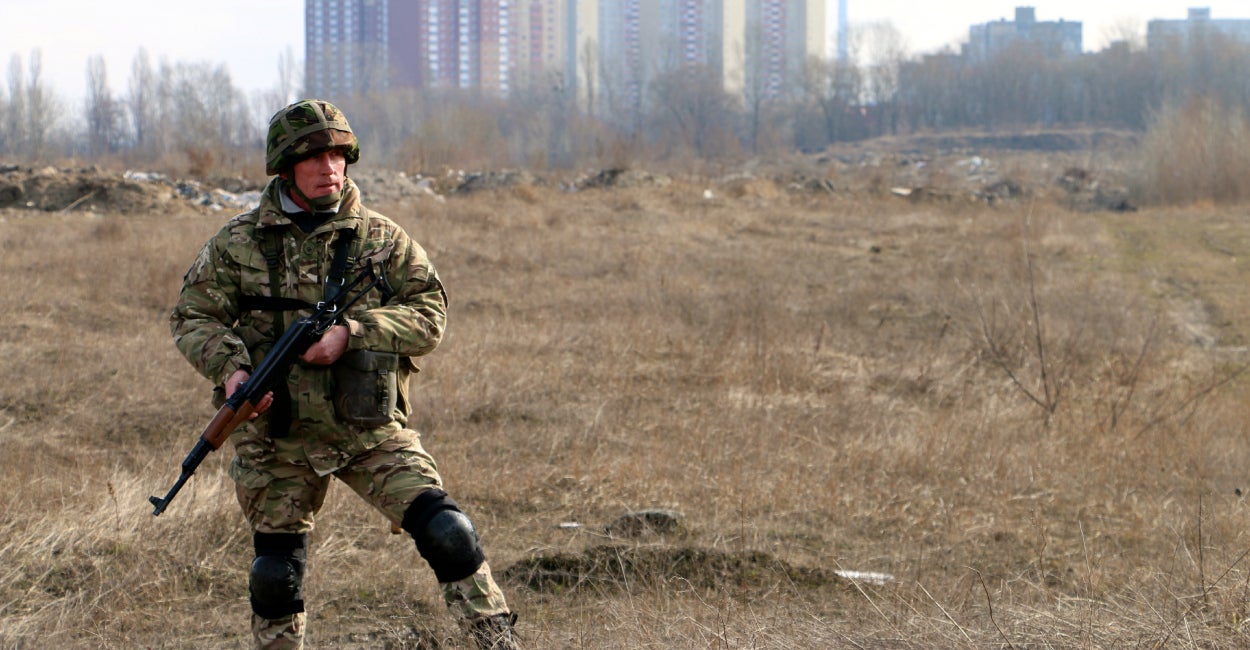 Volunteer Battalion Prepares to Defend Ukraine's Capital